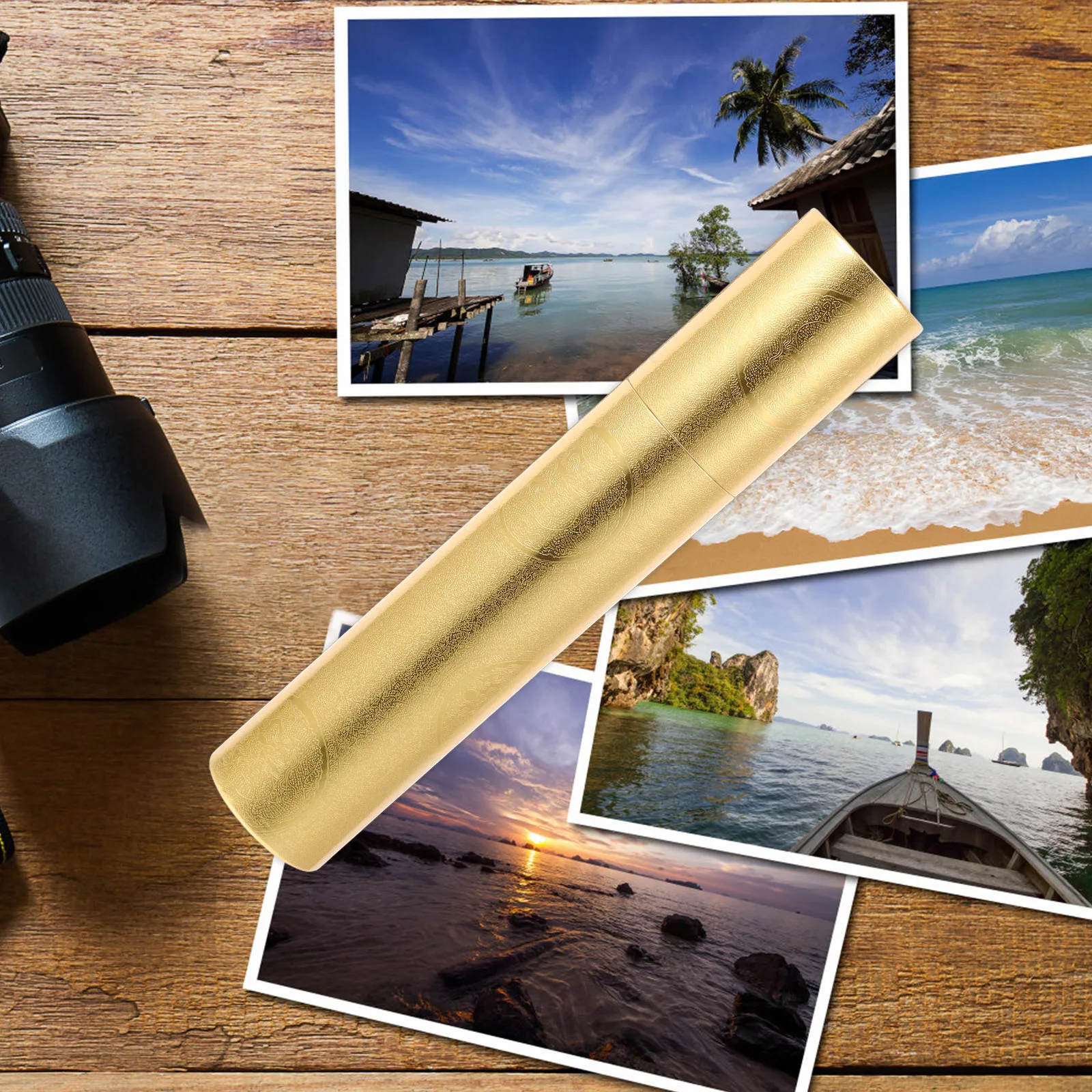 أنبوب تخزين الصور مقاس 24 × 4 بوصة للمستندات الفنية والملصقات أنبوب ورقي مع قاعدة مختومة لمخطط رسم البريد #2