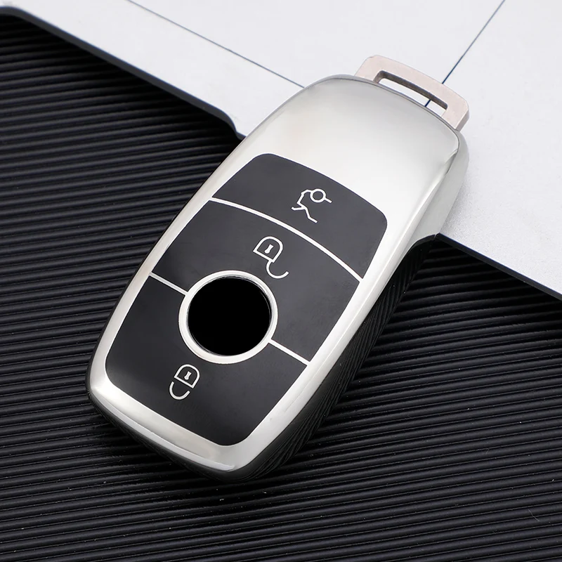TPU Car Key Cover Case for Mercedes Benz A C E S G GLS Class W177 W205 W213 W222 G63 X167 Holder Fob Shell Protector Accessories