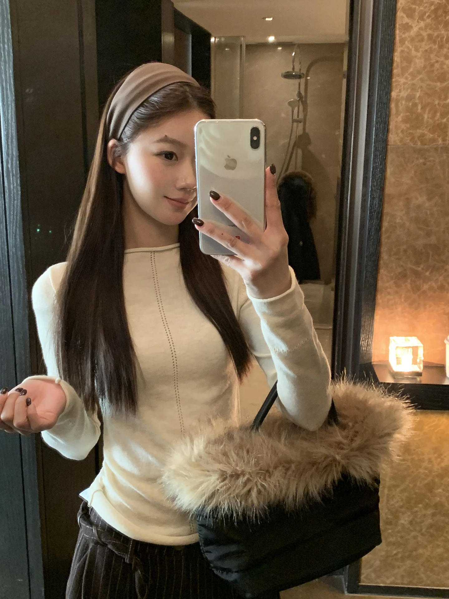 

Зимний женский трикотаж Long Sve Внутренняя одежда Верхняя одежда Уникальный Sle Commute Faion Полиэстер Нейлон Смесь стандартной посадки