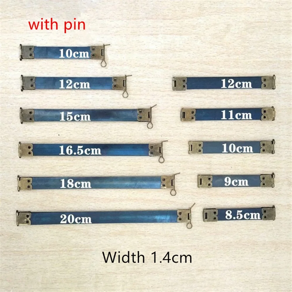 10 pcs Metal Internal Flex Frames Kiss Clasp Bag Coin Purse Sewing internal handbag hinges Spring Clip  8/10/12/15cm