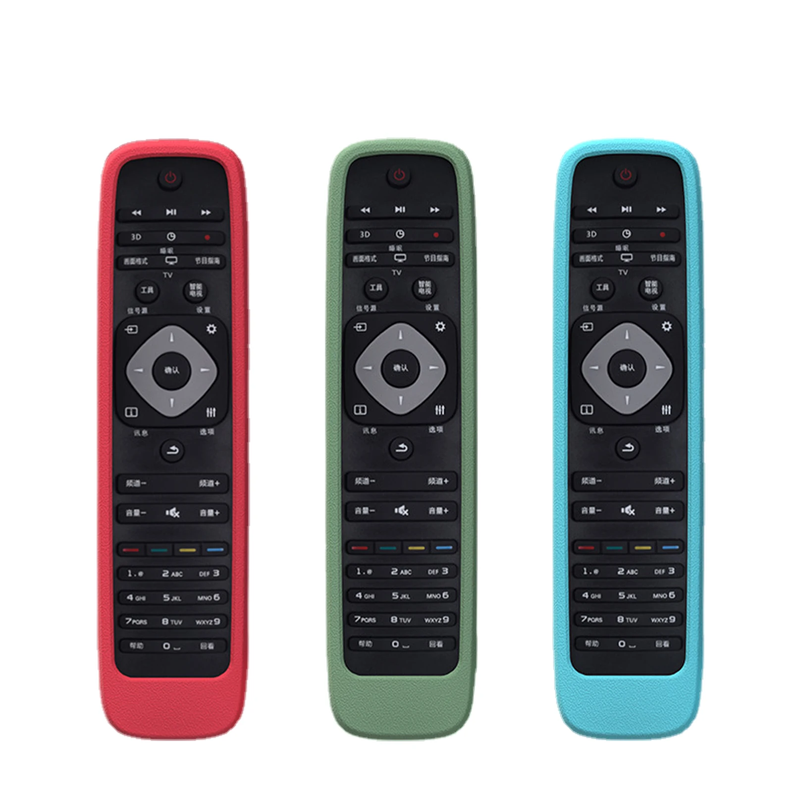 For Philips 4k Remote Control Cover PhilipsTV Remote Control Cover Anti-drop Silicone Remote Control Case