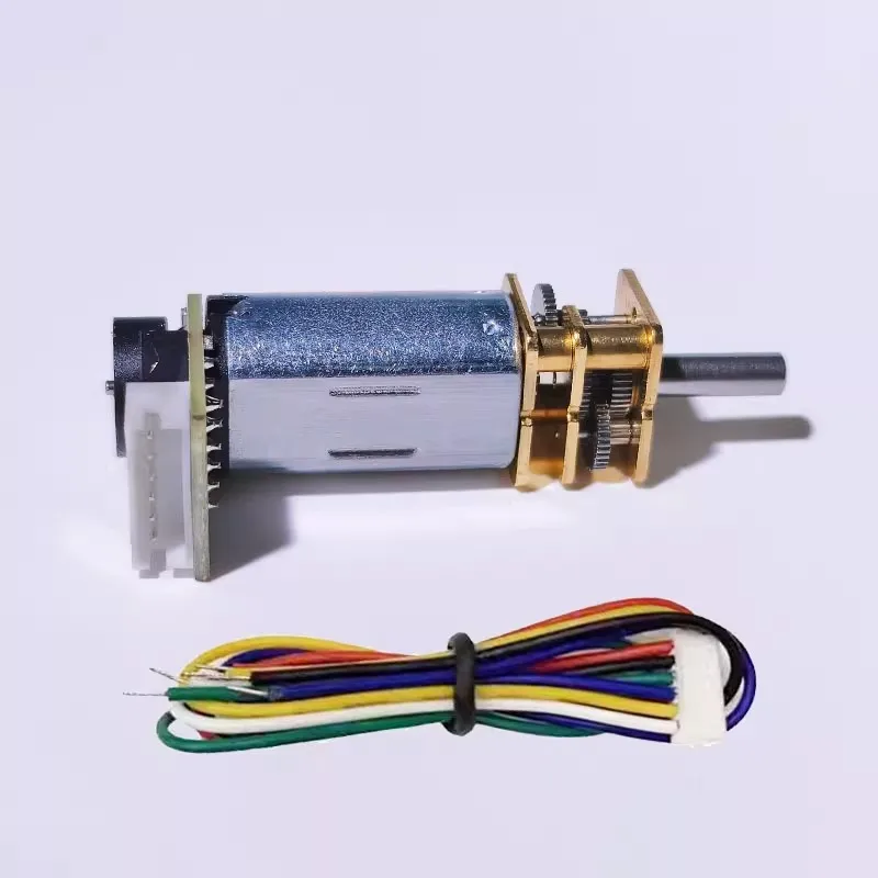 JGA12-N30 DC deceleration motor 6V low-speed motor micro small motor slow encoder motor