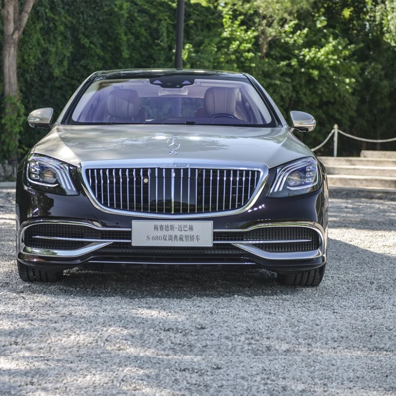 For Mercedes  design Benz Maybach  Grille 2014-2020 S Class W222  ABS Chrome Grille With ACC Auto spare parts factory