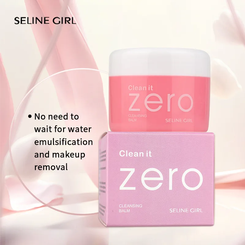 Balsam oczyszczający 3 w 1: Łatwo usuwa makijaż z oczu, ust i twarzy w jednym kroku, delikatne oczyszczanie