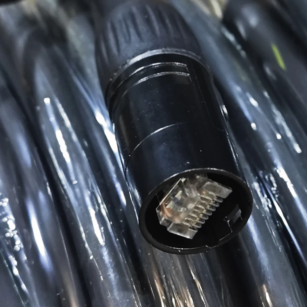 Customized CAT6 Network Cable Spool 80 Meters With Shielding Function Use For Pa Sound System Audio Digital Mixer And Stagebox