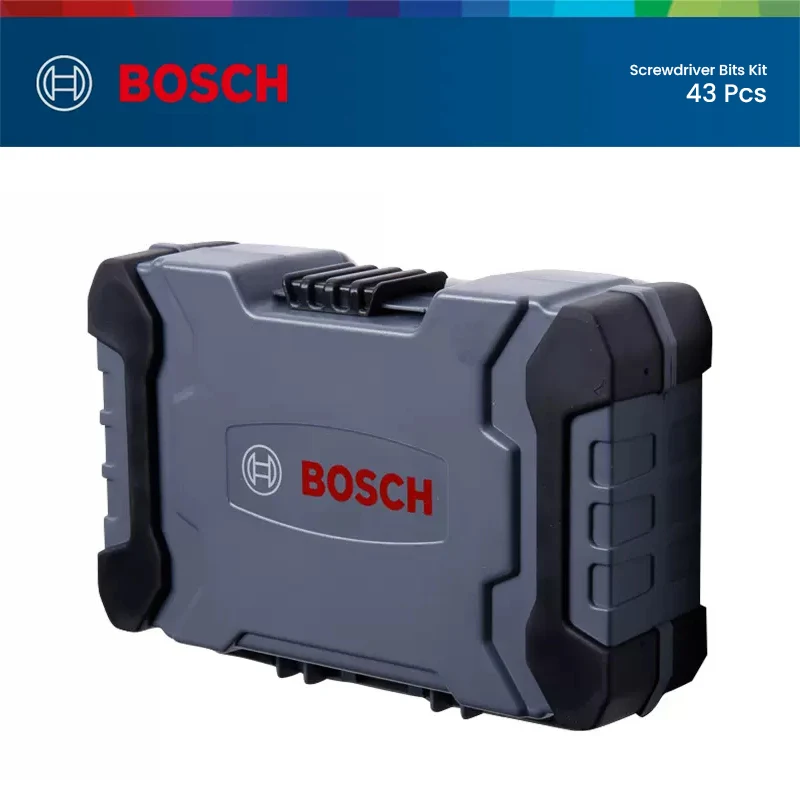Imagem -06 - Bosch-kit Bits Chave de Fenda Elétrica Alta Dureza Broca Manual Parafuso Conjunto de Ferramentas Elétricas 25 mm 75 mm 43 Pcs