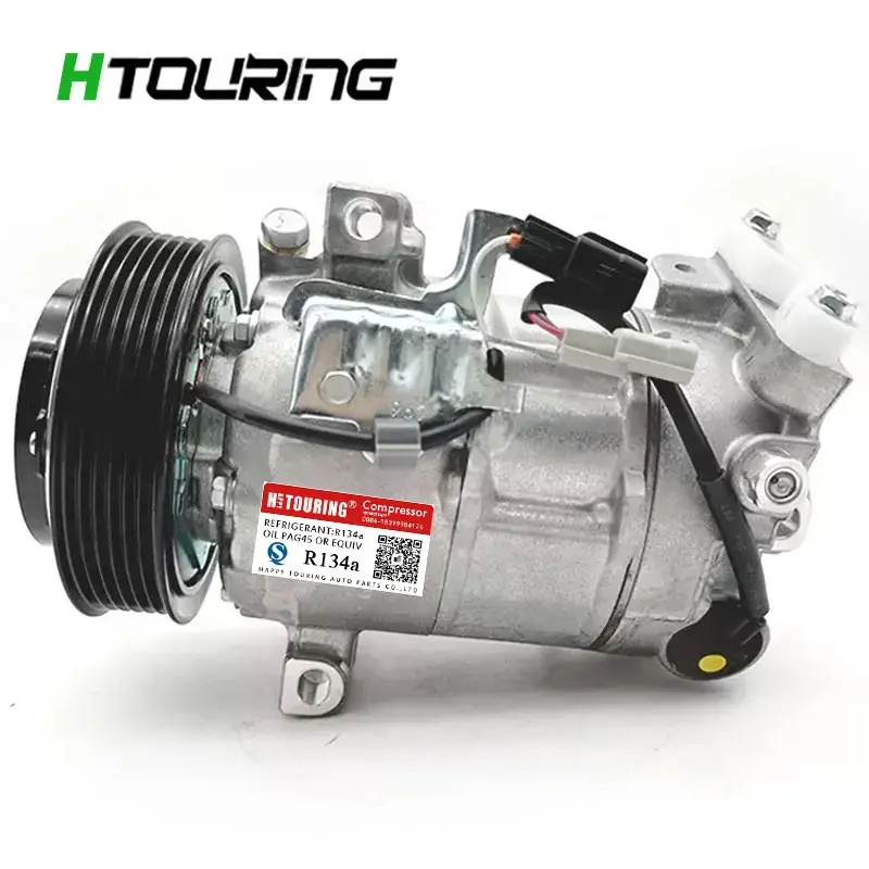 For AC Compressor Nissan X-TRAIL Qashqai J11E Renault Scenic 6SBH14C 926004EB0A 92600-4BE0A GE4471606893 926004EF0A 92600-4EF0A