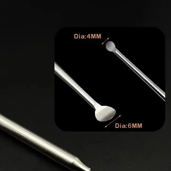 

Набор из 3-х стоматологических инструментов: хирургический экскаватор с двойным концом и кюретки для кости из нержавеющей стали для восстановления полости рта