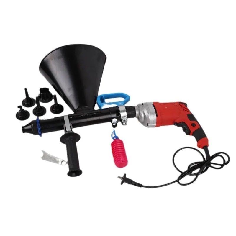 Electric cement caulking gun construction grouter, small cement caulking machine y