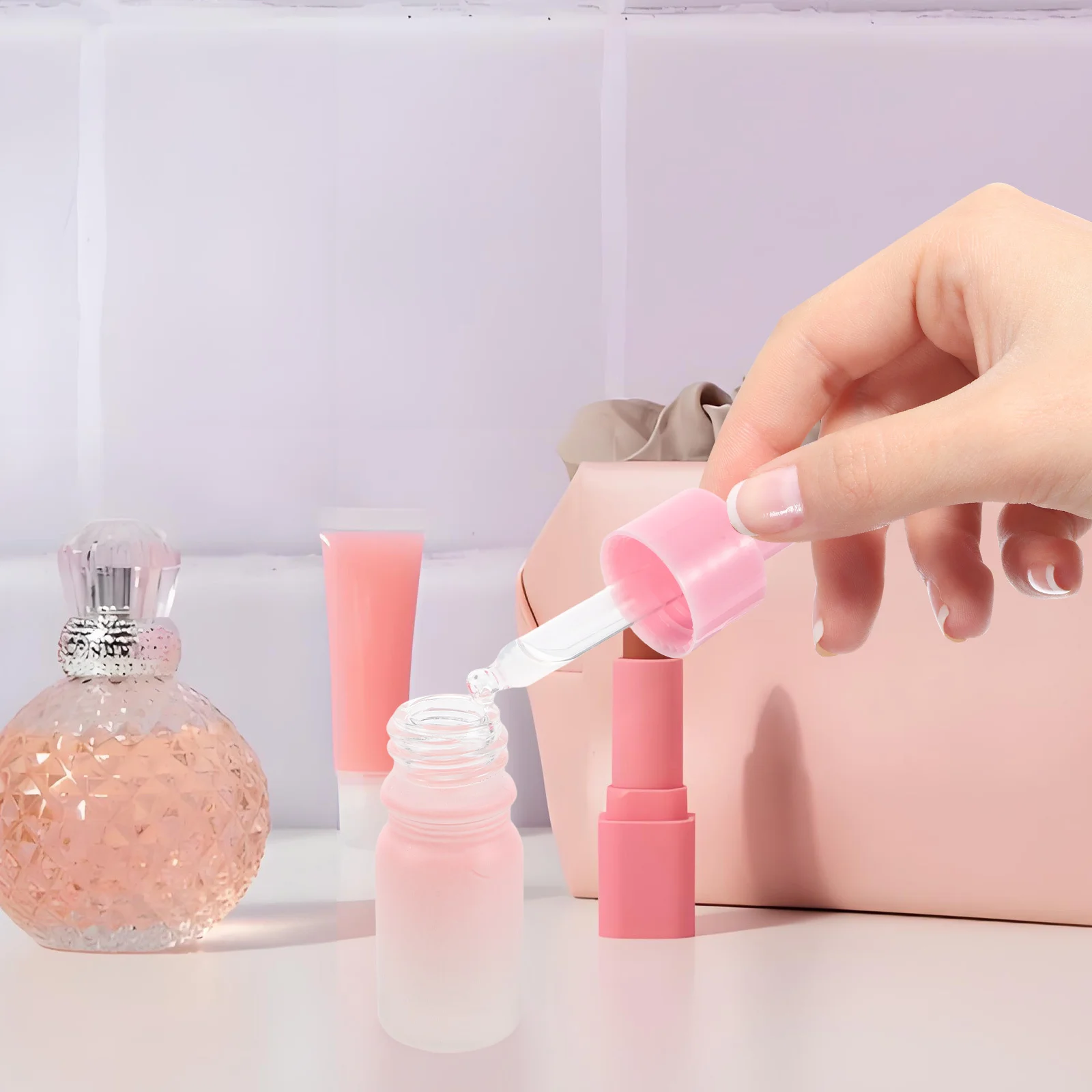 Selante de extensão de cílios, revestimento à prova d'água de longa duração para cílios cacheados, fortes e sedosos, fórmula à base de queratina para uso diário e