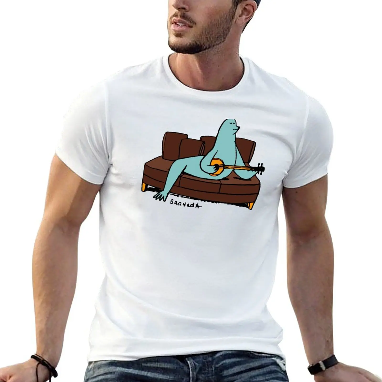 

Seal it with a Banjo Song. T-Shirt t shirt man plain man tshirt cotton t shirt man T-shirt