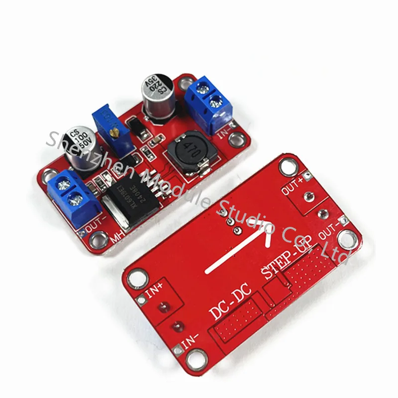 1pcs 5A DC-DC Step Up Power Module Boost Volt Converter 3.3V-35V To 5V 6V 9V 12V 24V XL6019 adjustable output regulator