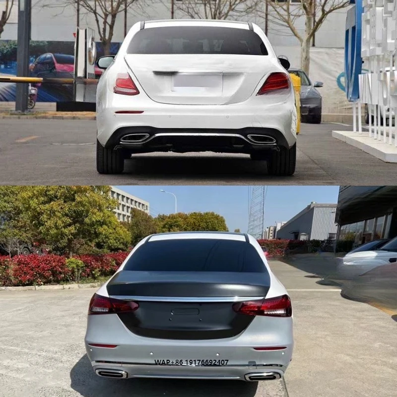 For  W213 Modification 21 Years New Matrix Headlight Assembly Tail Light Surround Bumper Bolt-On