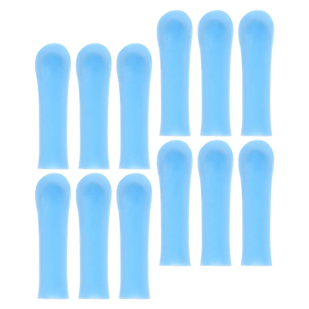 

12Pcs Ear Wax Removal Spoon Covers Soft Gentle Silicone Sleeves Reusable Easy with All Ear Scoop Tools