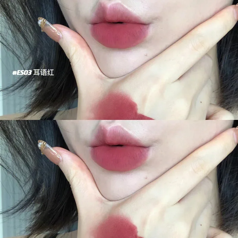 ملمع شفاه مخملي غير لامع كوب واحد غير لاصق ملمع شفاه مقاوم للتلطخ لا يتلاشى أحمر شفاه سائل مقاوم للماء يدوم طويلاً بالجملة