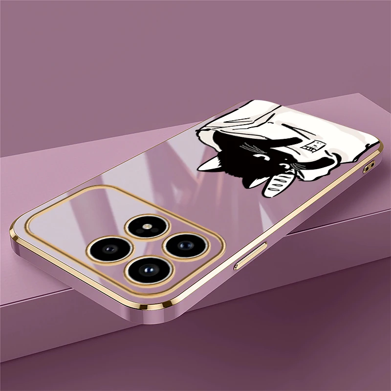 Redmi K90 Pro Max لطيف القطة السوداء نمط جراب هاتف ل Xiaomi Redmi K90 K 90 سيليكون لينة بولي يوريثان تصفيح غطاء مقاوم للصدمات