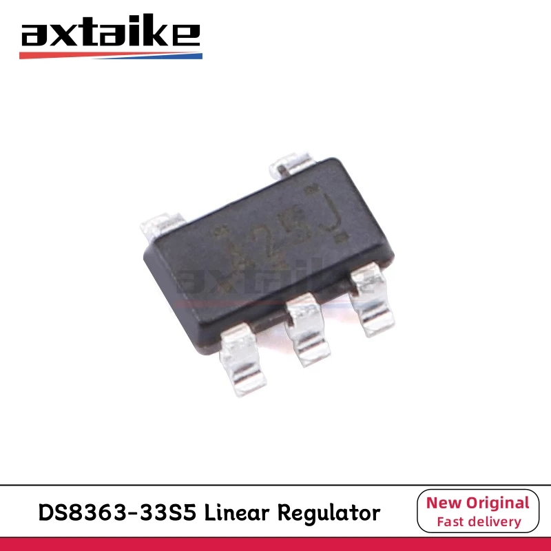 

50PCS DS8363-33S5 SOT23-5 DS8363 3.3V 3V3 36V 200mA Low Dropout Voltage Linear Regulator SMD IC