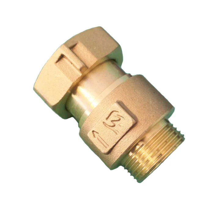 DN15 DN20 DN25 1/2 "3/4" 1 "BSP Weiblich Männlich Messing Ein Weg Überprüfen Ventil Nicht-Rückkehr für Installieren Vor Oder Nach Wasser Meter – Detail 2