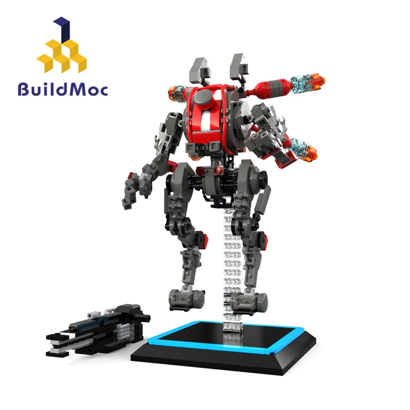 MOC Titanfall 2 Viper's Northstar Titan Buidling Block Set Game Polaris Titan Rocket Pilot Robot Brick Model DIY Kid Toy