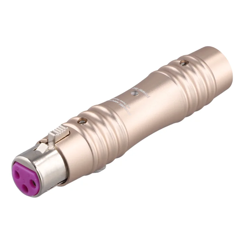 ABMF-Mini 48V ダイナミックマイクプリアンプシングルチャンネルアクティベーターはダイナミックマイクの全指向性を向上させます