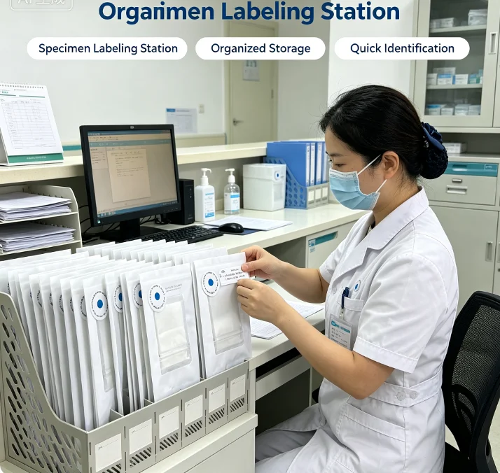 Sterile Disposable Laparoscopic Specimen Retrieval Bag Individually Sealed Endobag for Minimally‑Invasive Surgery