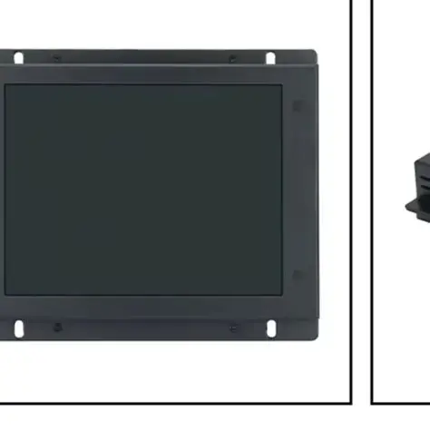 9 Inch LCD Monitor A61L-0001-0093 D9MM-11A Replacement For CNC System CRT Metal Housing DC24V Industrial Panel Display