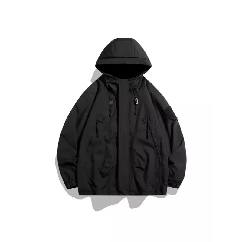 

Spring And Autumn Trendy Brand New Jacket Jacket Men's Casual Hooded Outdoor Sportswear Jacket