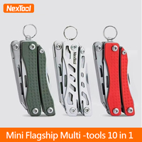 NexTool Mini Flagship 10 IN 1 Multi Functional Folding EDC Hand Tools Pockets Pliers Screwdriver Bottle Opener Outdoor Multitool