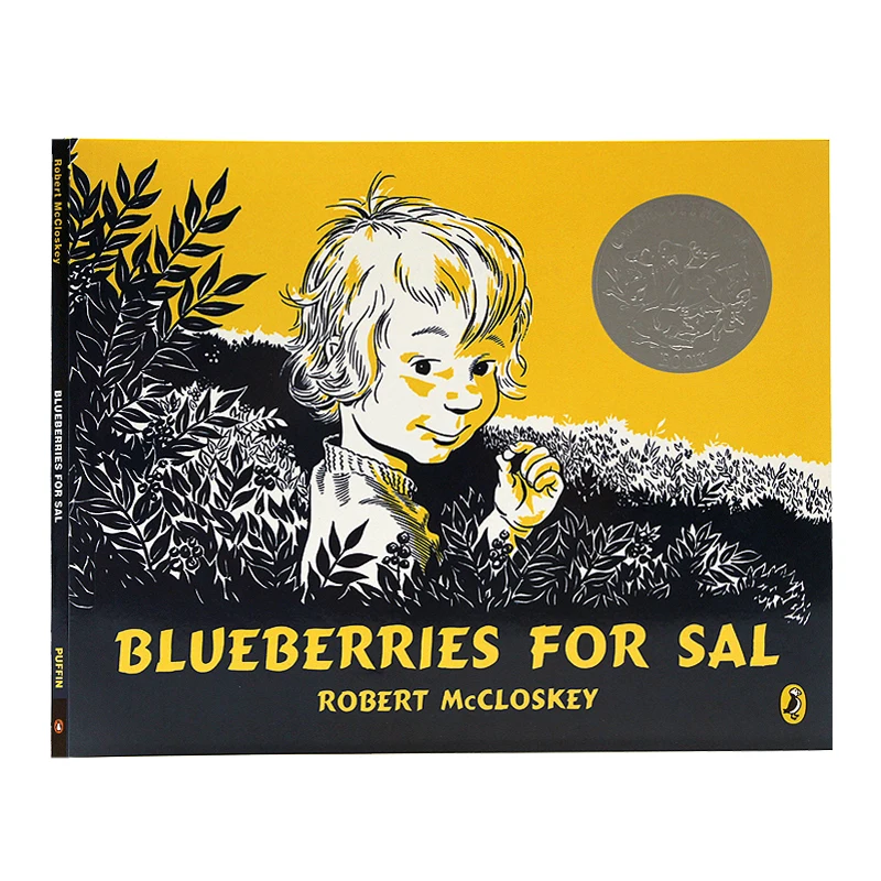 

Blueberries for Sal, Children's books aged 2 3 4 5 English book, Picture Books Stories 9780140501698