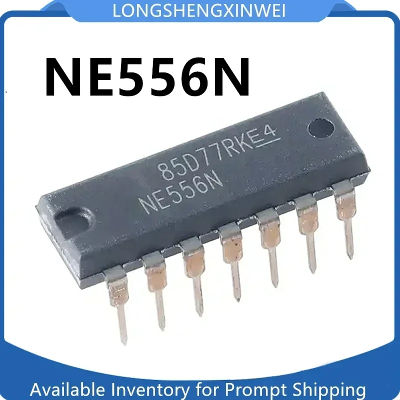 1PCS New Original NE556 NE556N DIP-14 Direct-plug Dual-channel Timer