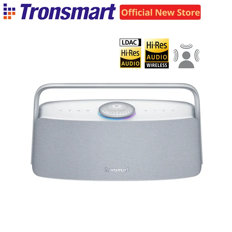 Altoparlante Bluetooth Tronsmart Fiitune X30 Altoparlante wireless con audio ad alta risoluzione, 80 W, IPX6, controllo APP, altoparlante domestico con maniglia portatile