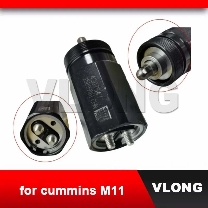 New Diesel Fuel Injector Solenoid Valve Spare Parts For Cummins M11 QSM11 ISM11 Electronic Control Valve 3075628 3080429 4307547