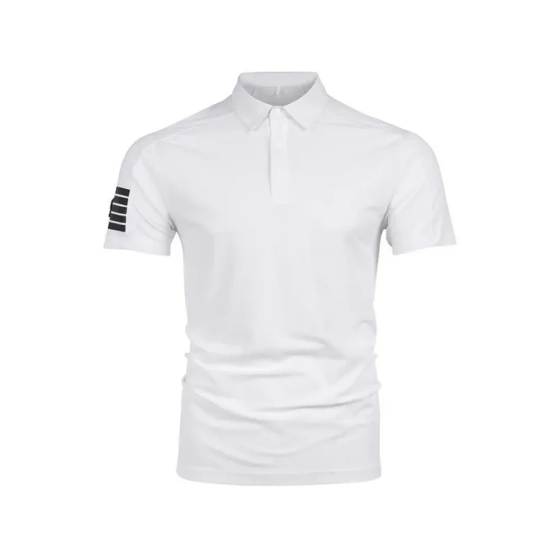 

2025 New 3D Printing Summer Men's Golf Clothing Breathable Quick-drying Perspiration Polo Shirt Sports Short-sleeved Polo Shirt