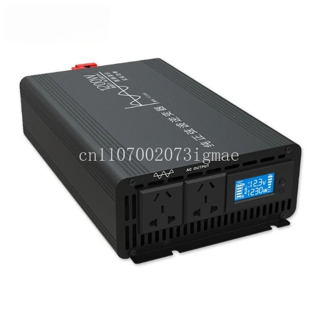 Pure sine wave vehicle inverter 12V to 220V truck 24V high power inverter
