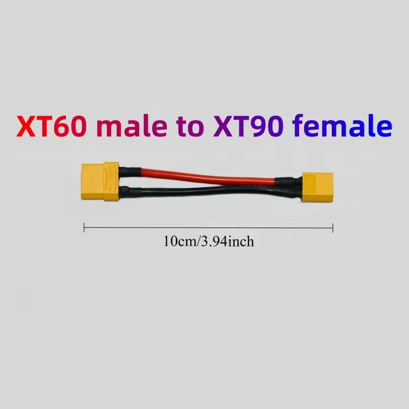 10CM XT60 Adapterkabel, XT60 zu XT30/T/XT90 Stecker auf Buchse Adapterkabel, Silikonkabel – Detail 7