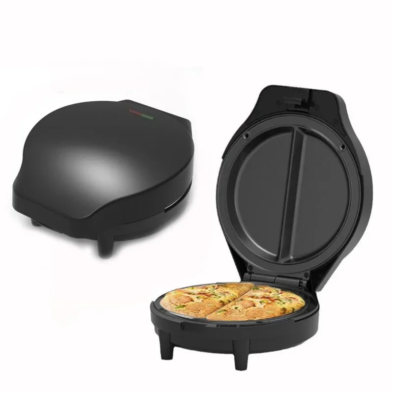 Máquina para Hacer Omelettes 110V-220V, Antiadherente, Doble, para Mini Panqueques, Hamburguesas y Desayunos, Parrilla Eléctrica Pequeña, Ideal para el Desayuno