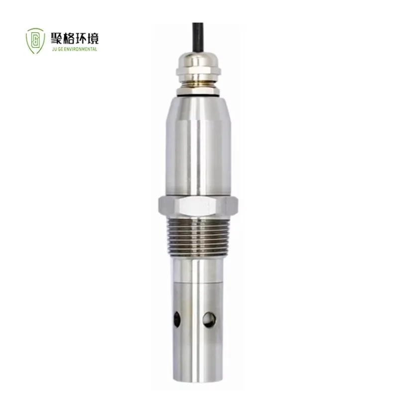 ユニークな工業用オンライン 2 極グラファイト双極導電率 TDS 塩分センサーデジタルセンサー 4-20ma 電極