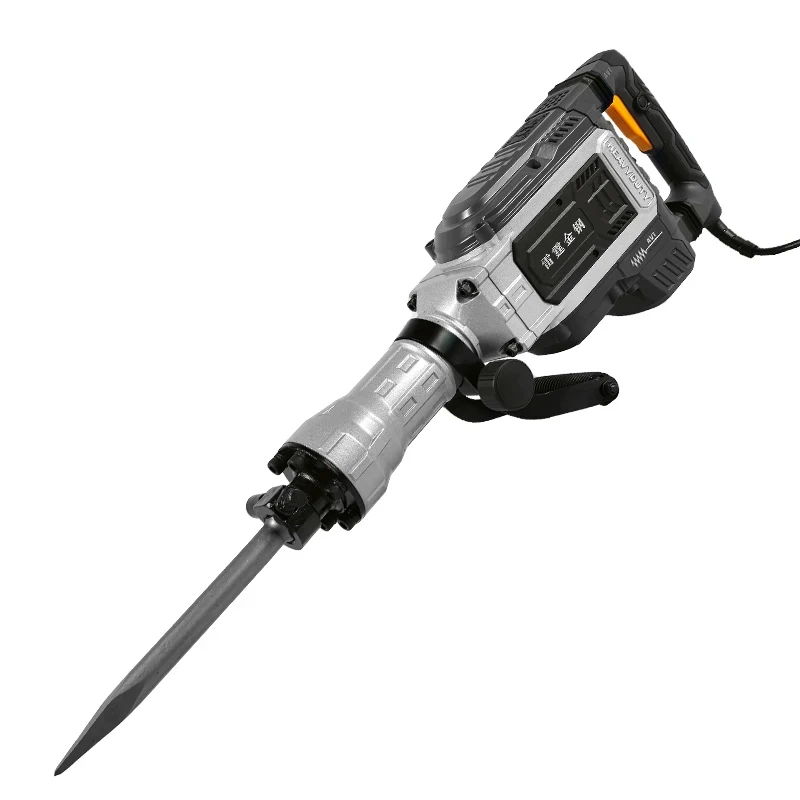 

1700W Customizable Handheld Electric Pickaxe High-Power Heavy-Duty 108 Jack Hammer For Crushing Concrete Gravel Industrial Grade
