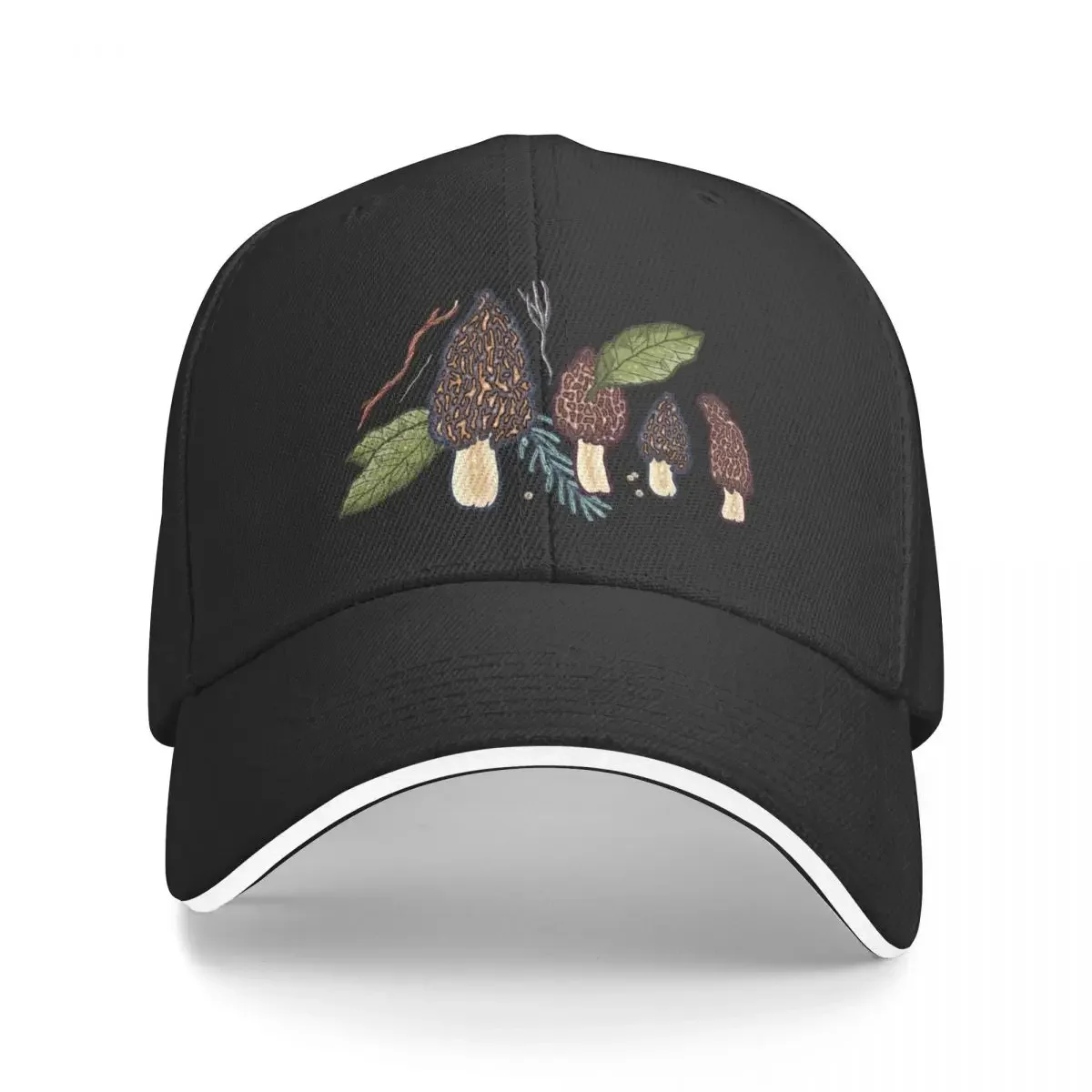 

Morel mushrooms hunting season Baseball Cap western Hat Winter hat Women's Beach Outlet 2025 Men's