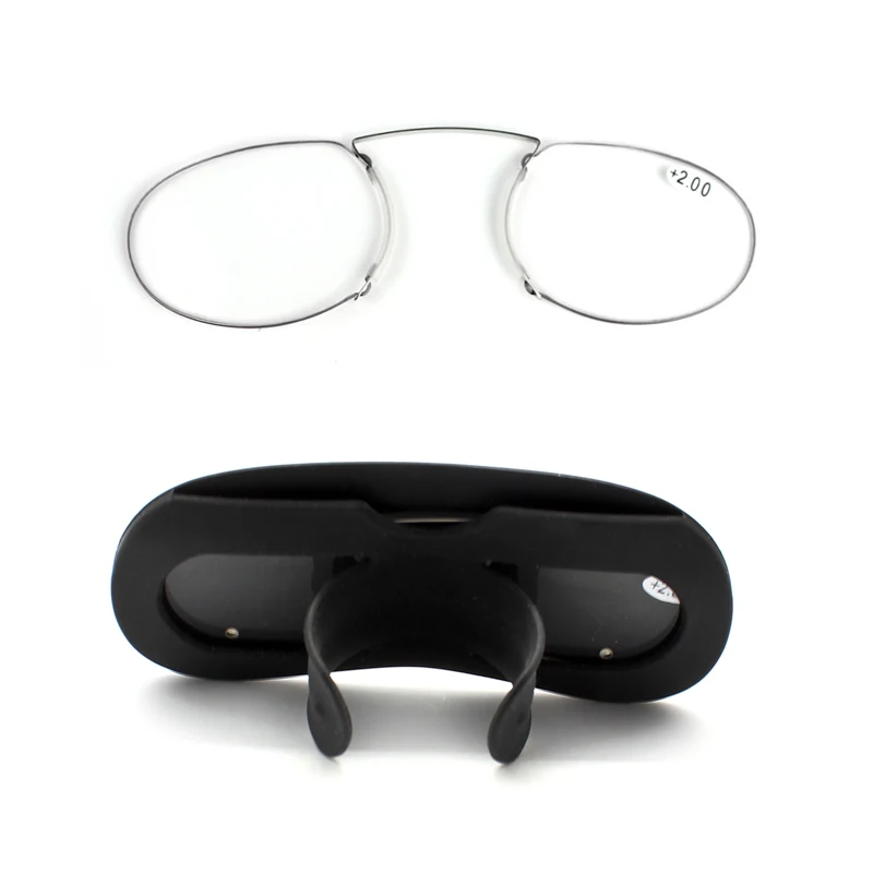 

Reading Glasses for Men Foam Nose Glasses Transparent Glasses Thin Presbyopia Glasses +1.0 1.5 2.0 2.5 3.0