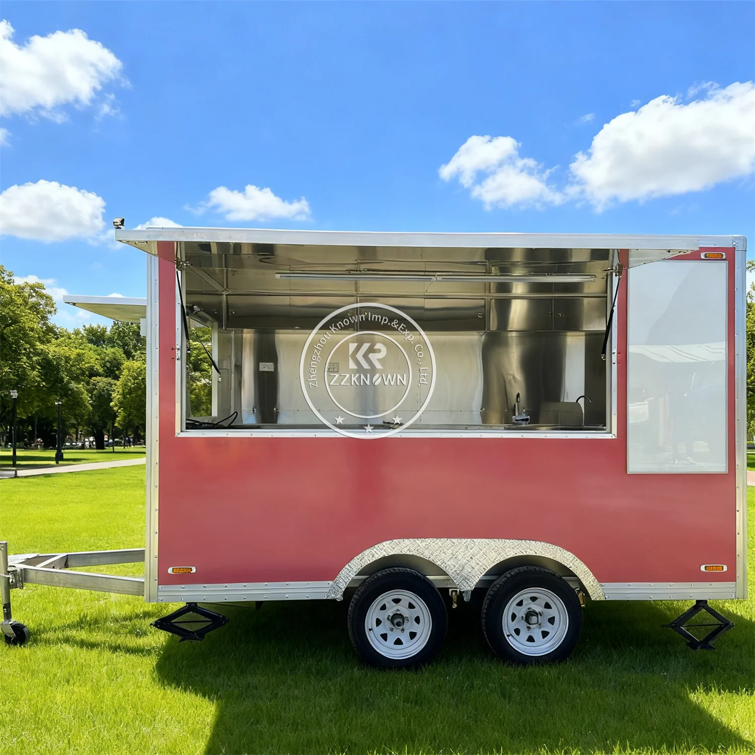Street Coffee Ice Cream Truck Burger Van Pizza Taco Cart Catering Trailer Fully Equipped Mobile Food Truck On Sale
