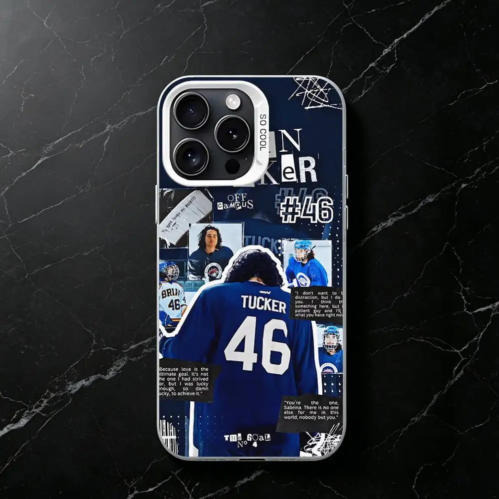 O-Off C-Campus Hockey Team Phone Case for iPhone 17 16 15 14 13 12 11 Pro Plus Max Mini X XS Air Stylish Cover