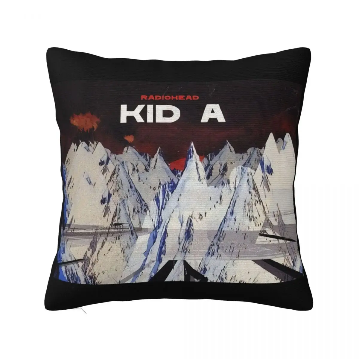 Radiohead Swea Kid A Vinyl Cd Cover S3Xl Women Men Text Autumn Brand Unisex Print Mens Male Pillow Case