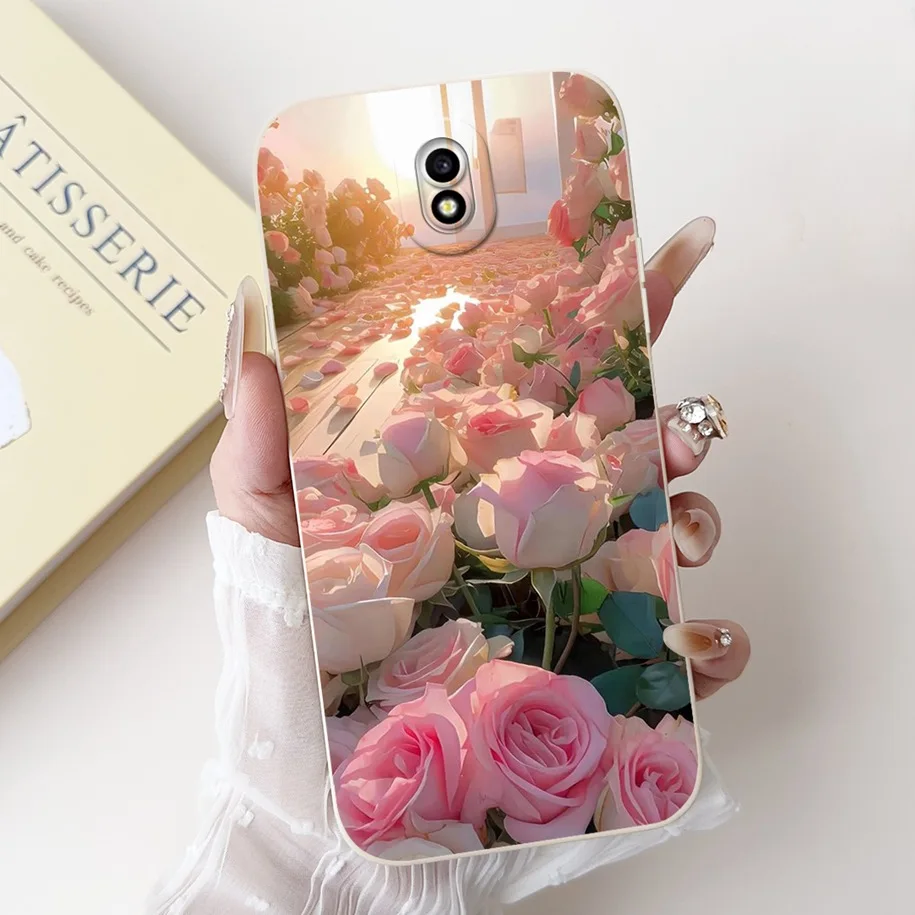 Case For Samsung Galaxy J3 2017 / J5 2017 / J7 2017 Silicone Cover Fashion Cactus Flower Bumper For Samsung J730 J530 J330 Coque view 5