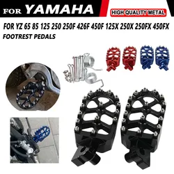 Footrest Footpegs Foot Pegs Rest Pedal For Yamaha YZ 65 85 125 250 250F 426F 450F 125X 250X 250FX 450FX WR 250F 400F 426F 450F