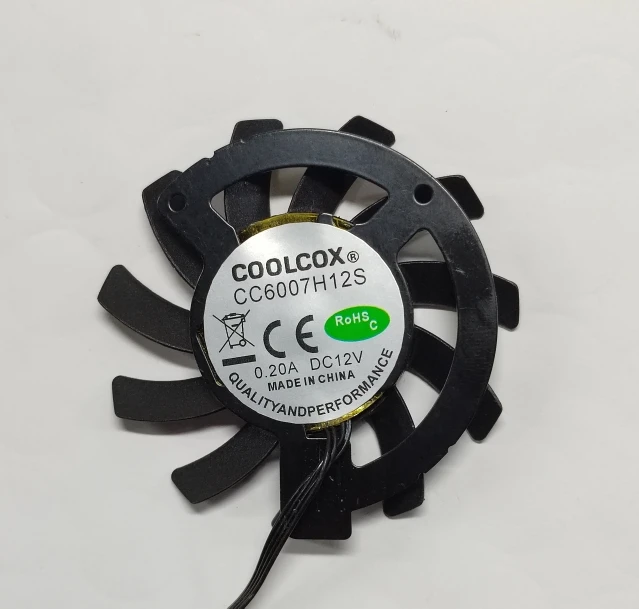 NEW FAN FOR COOLCOX CC6007H12S Mechanical Revolution Unbounded S-2331 mini host cooling fan