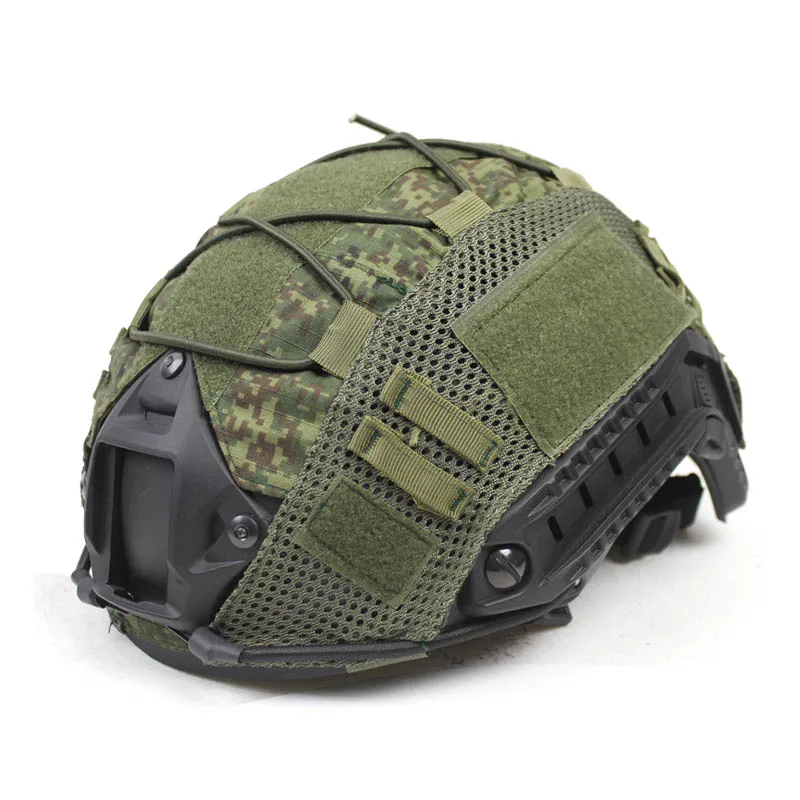 Funda casco rápido militar con cordón elástico - imagen 2