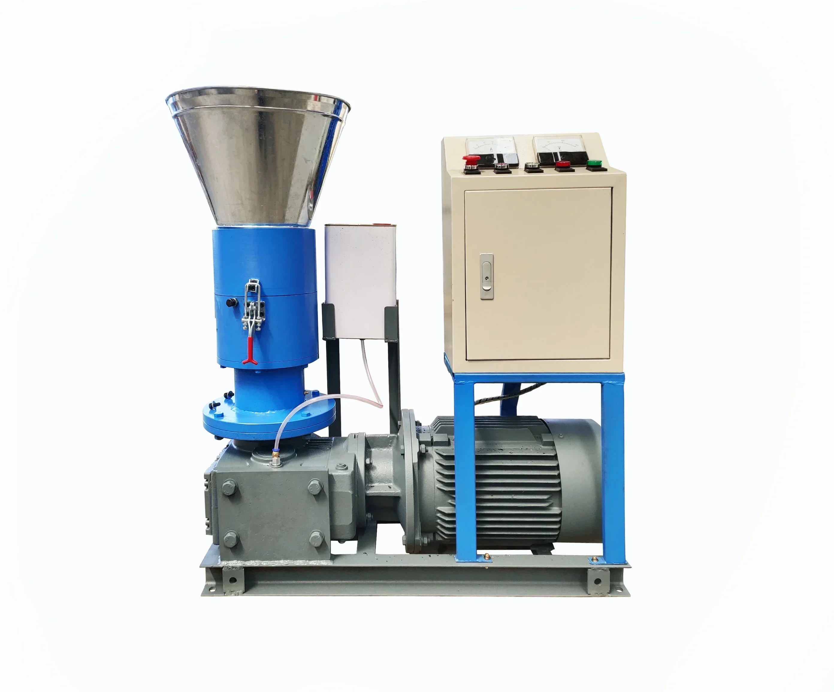 

factory direct s80-1200 kg/h household mini chicken feed pellet machine factory flat mold small animal feed pellet machine cheap