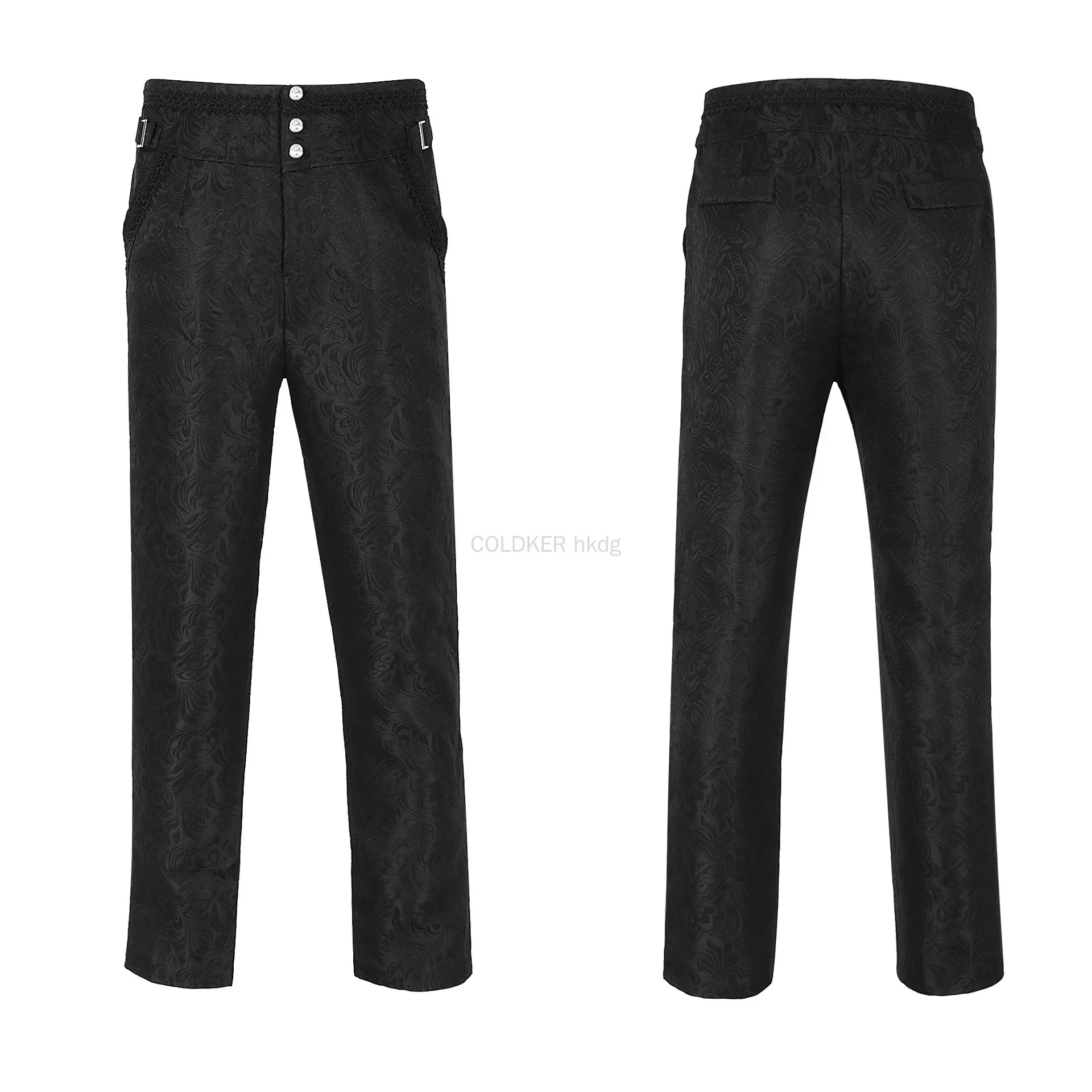 

Men's Gothic Pants Halloween Cosplay Costume Trousers for Adult Steampunk Victorian Pants Gothic Clothes for Man Pants