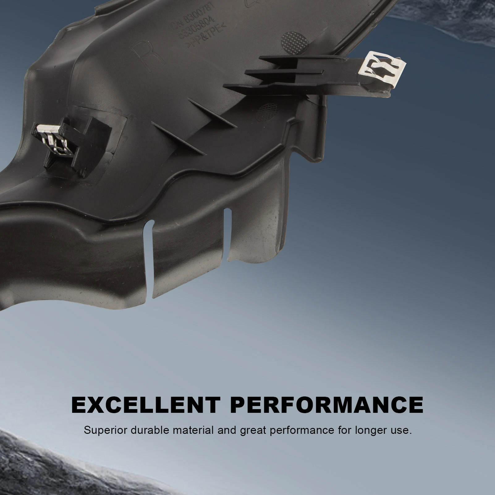 Боковая накладка капота, правая сторона для Cherokee 2014-2018 гг., уплотнение переднего крыла, панель стеклоочистителя 68102561 AE 68102561 АК 68102561 АД